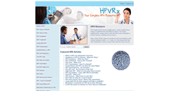 Desktop Screenshot of hpvsupport.net