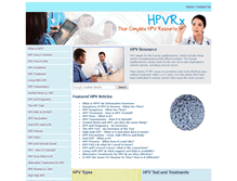 Tablet Screenshot of hpvsupport.net